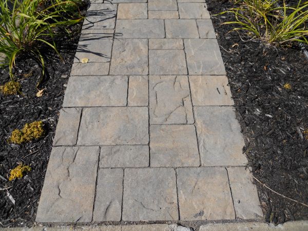 Stamped Concrete Staining in Santa Ana