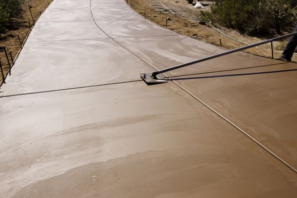 Outdoor Concrete Staining in Santa Ana